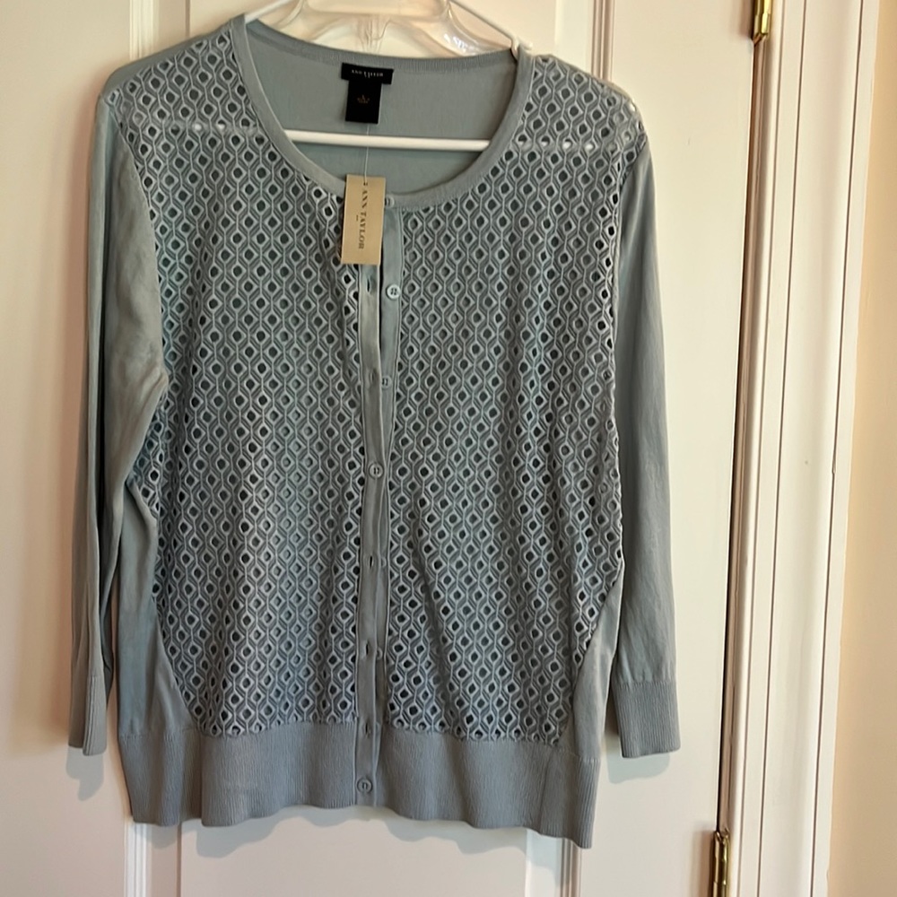 NWT Ann Taylor Cardigan size L